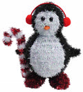 3D Tinsel Christmas Penguin Tabletop Decoration