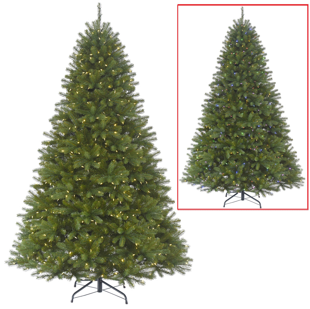Colorado Fir Dual Color LED PowerConnect™ Pre-Lit Artificial Christmas Tree