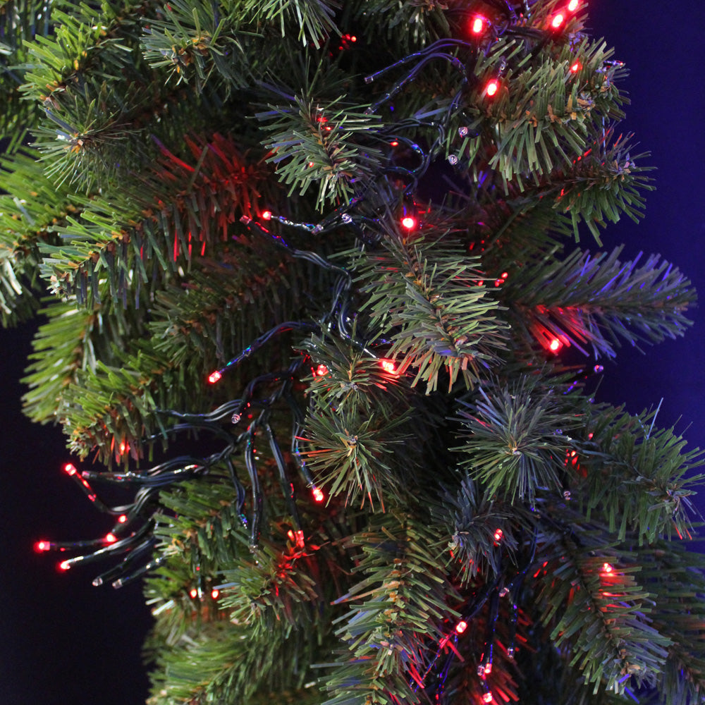 768 LED Twinkling Cluster Rice Christmas Lights on a Reel