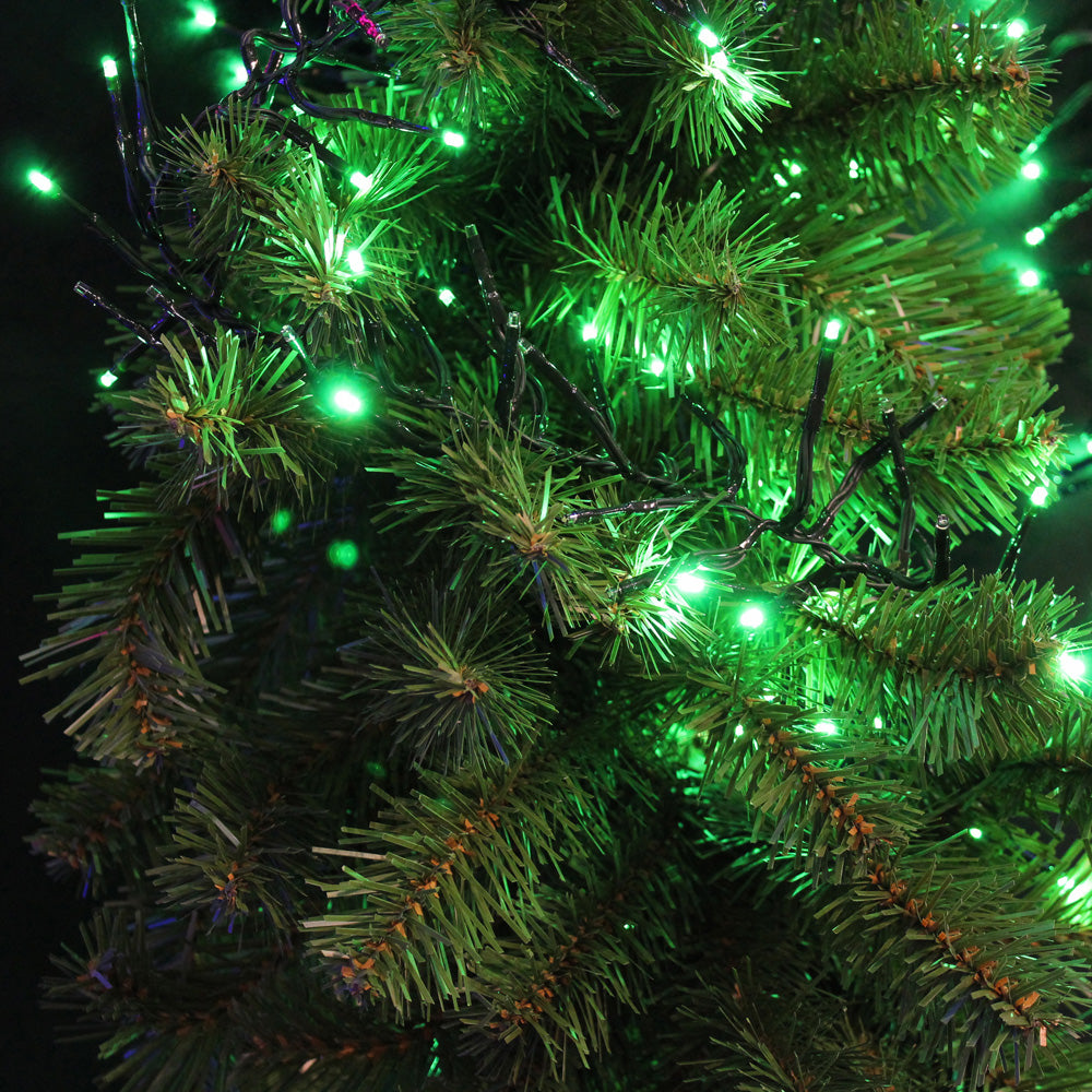 768 LED Twinkling Cluster Rice Christmas Lights on a Reel