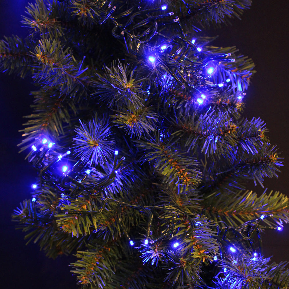 768 LED Twinkling Cluster Rice Christmas Lights on a Reel