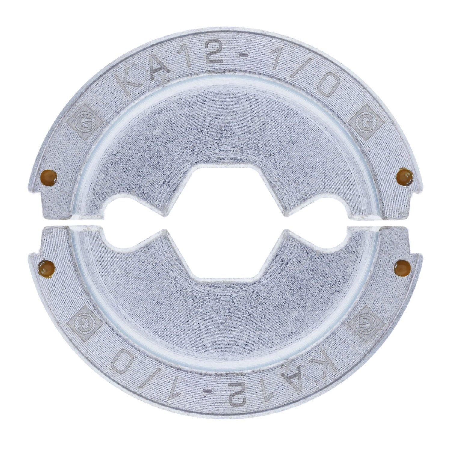 NSI KA12-1/0 U-Type Die #1/0 AWG Aluminum, 1 Pair