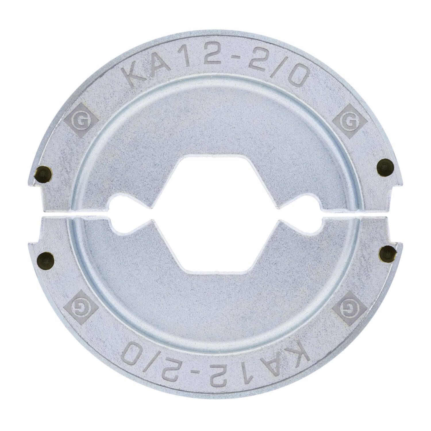 NSI KA12-2/0 U-Type Die #2/0 AWG Aluminum, 1 Pair