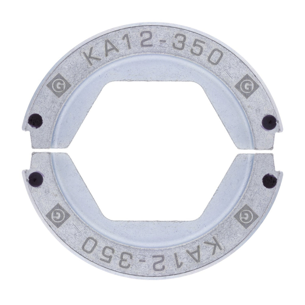 NSI KA12-350 U-Type Die 350 MCM Aluminum, 1 Pair
