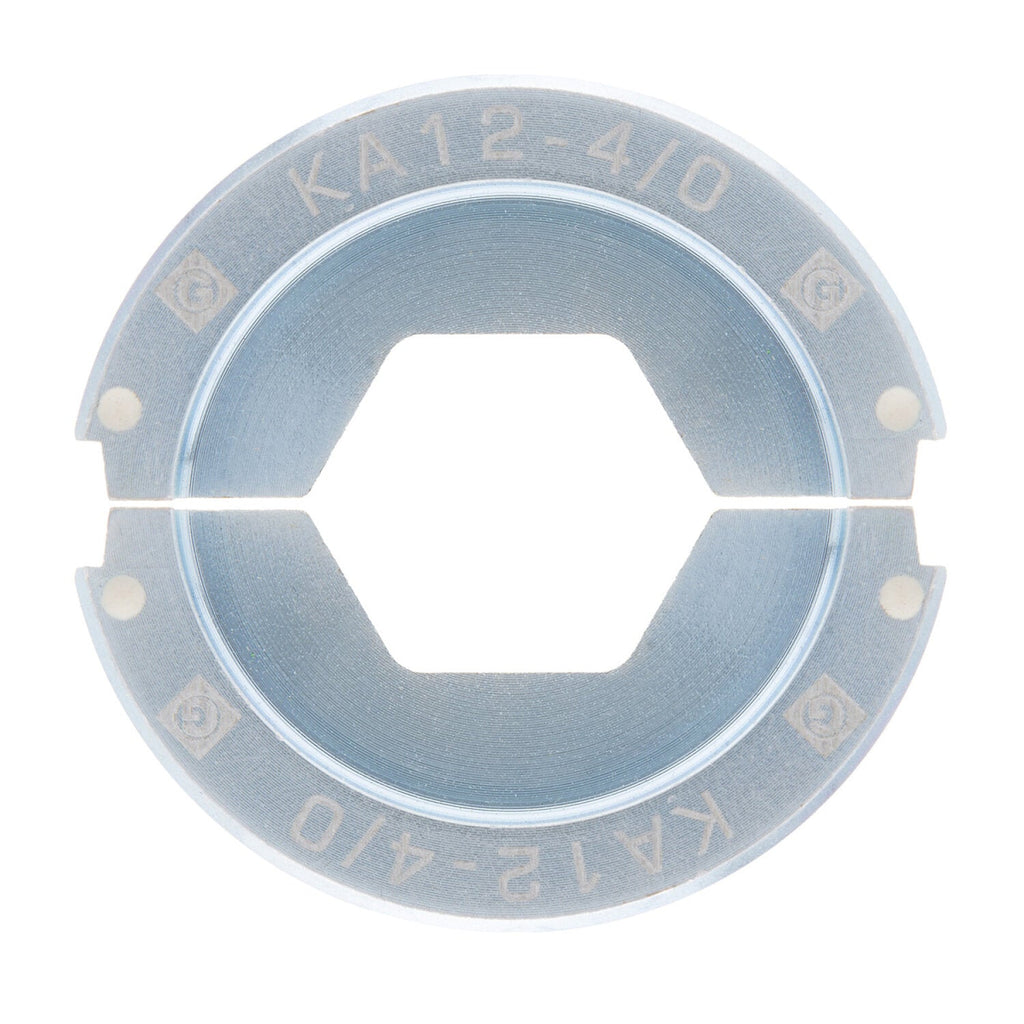NSI KA12-4/0 U-Type Die #4/0 AWG Aluminum, 1 Pair