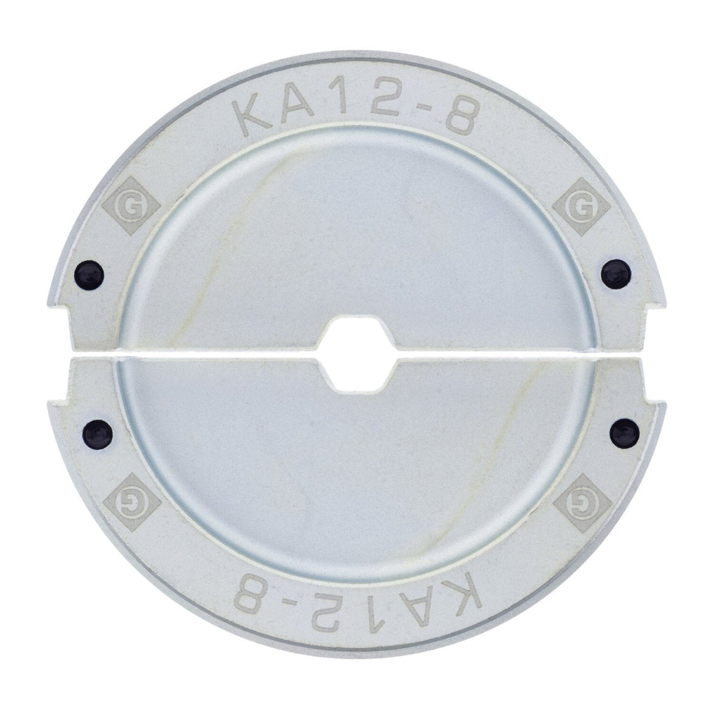 NSI KA12-8 U-Type Die #8 Awg Aluminum 1 Pair Blue