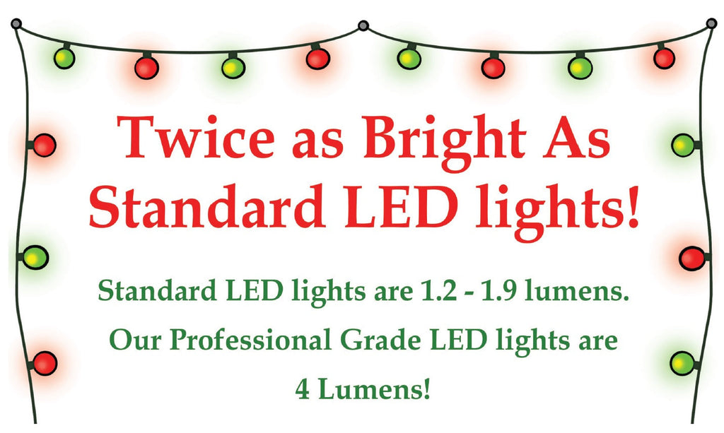 768 LED Twinkling Cluster Rice Christmas Lights on a Reel