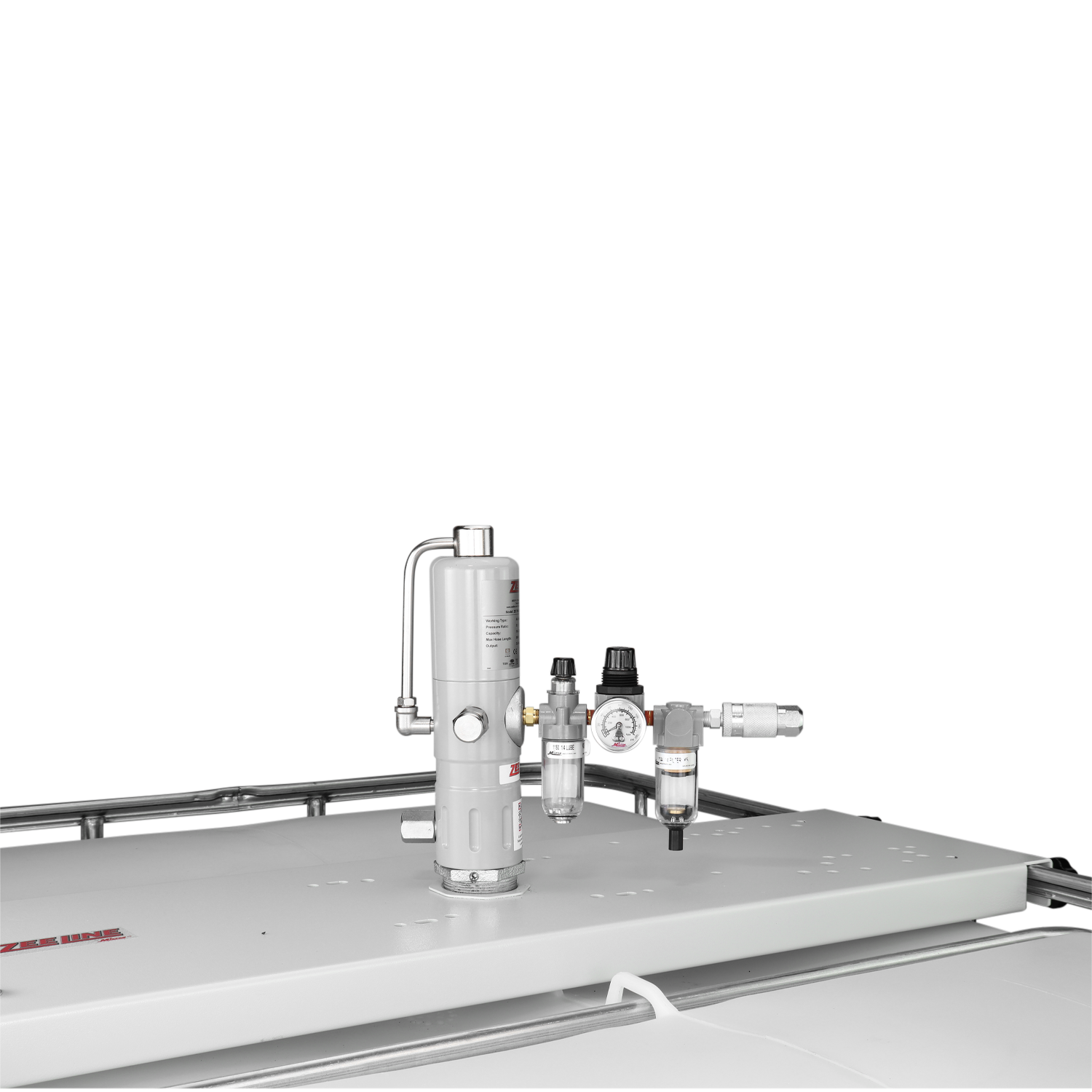 ZE1700K – 3:1 Pneumatic Stub Style Standard Flow Rate Piston Pump with FRL