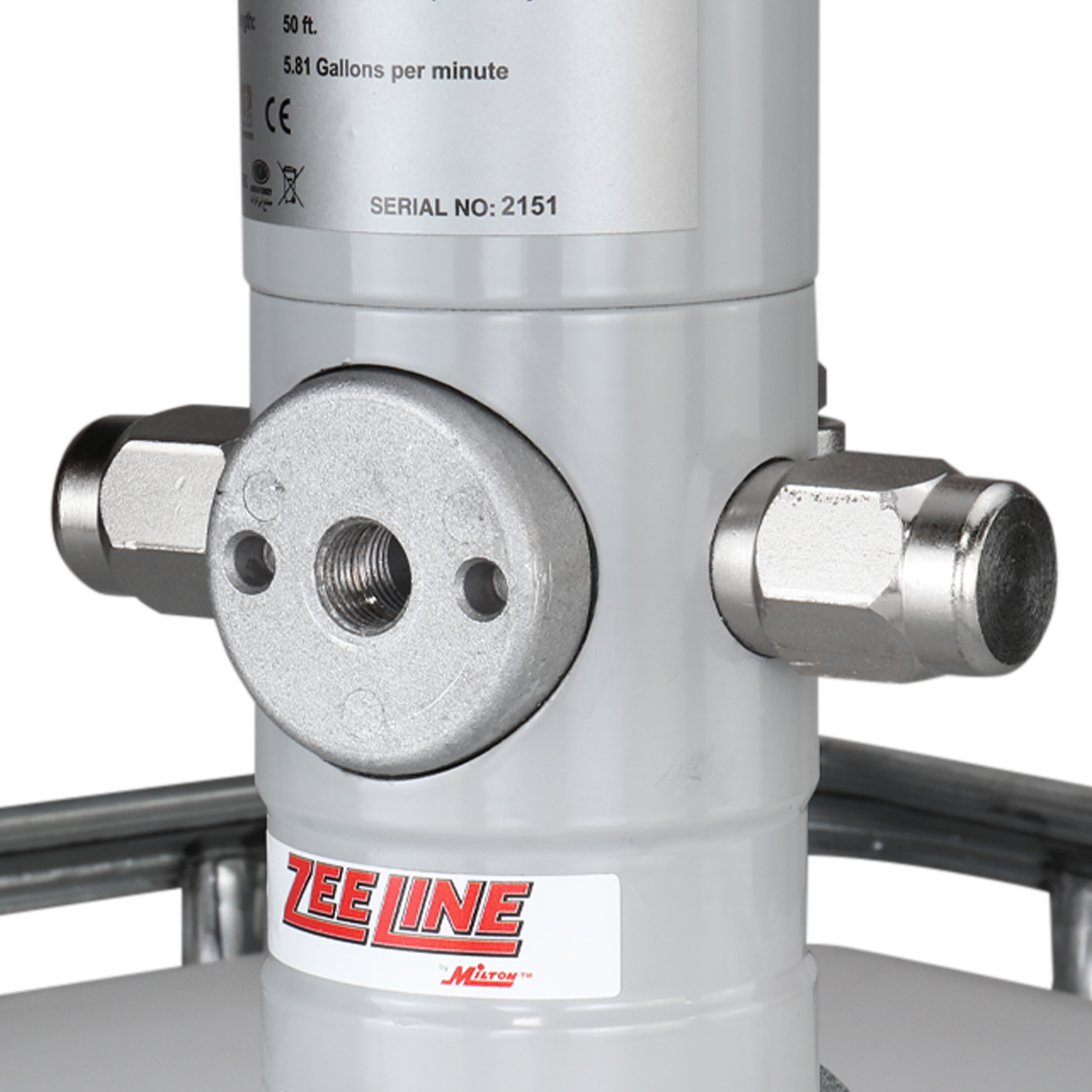 ZE1702K – 3:1 Pneumatic Piston Pump for 55-Gallon Drums w/FRL