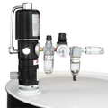 ZE1731K – 5:1 Pneumatic Stub Style High Flow Rate Piston Pump with FRL (Double Action)