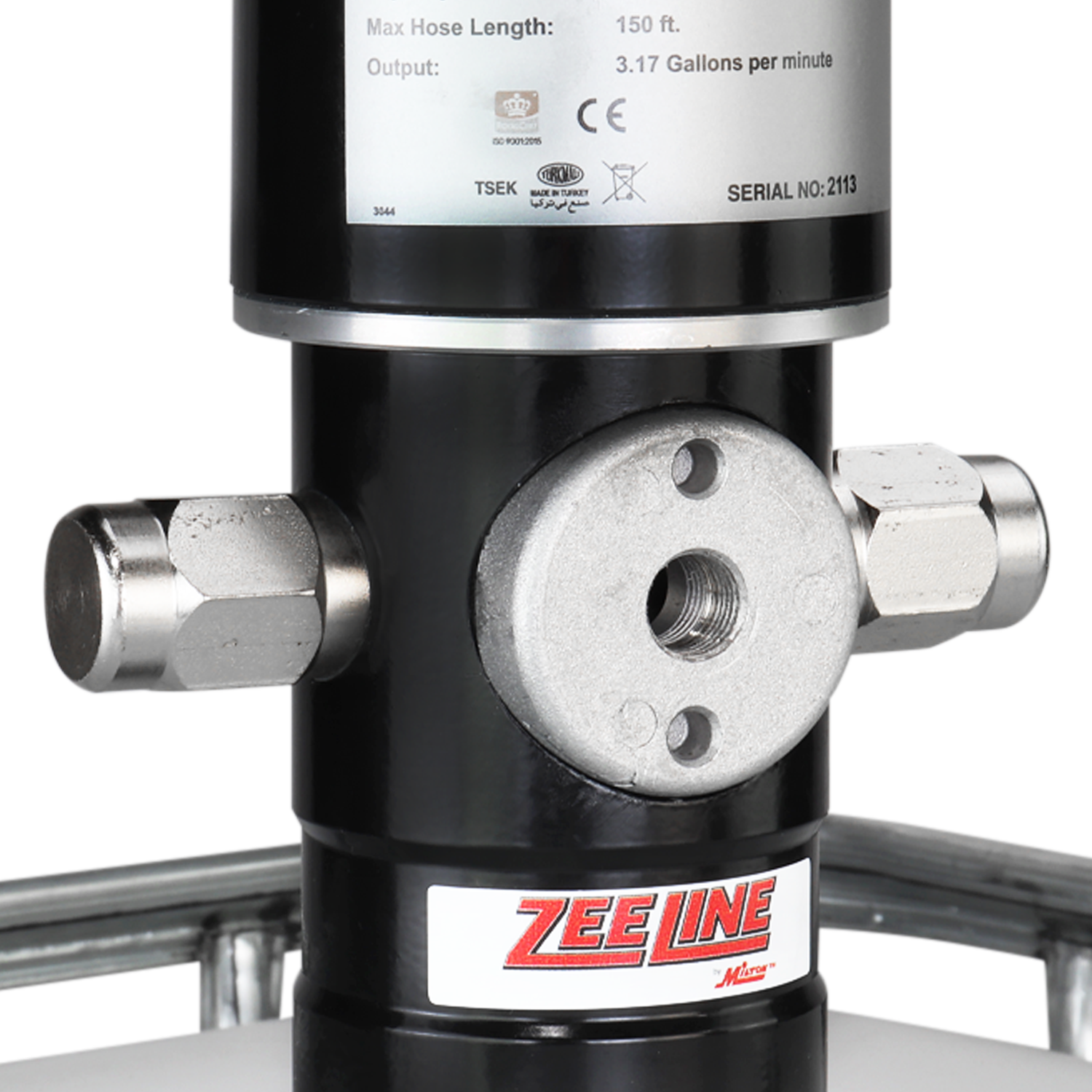 ZE1746K – 5:1 Pneumatic Piston Pump for 55-Gallon Drums w/FRL