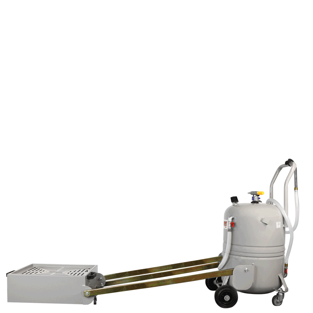 ZE21PD – 21-Gallon Professional Pantograph Oil Drain w/10-Gallon Basin