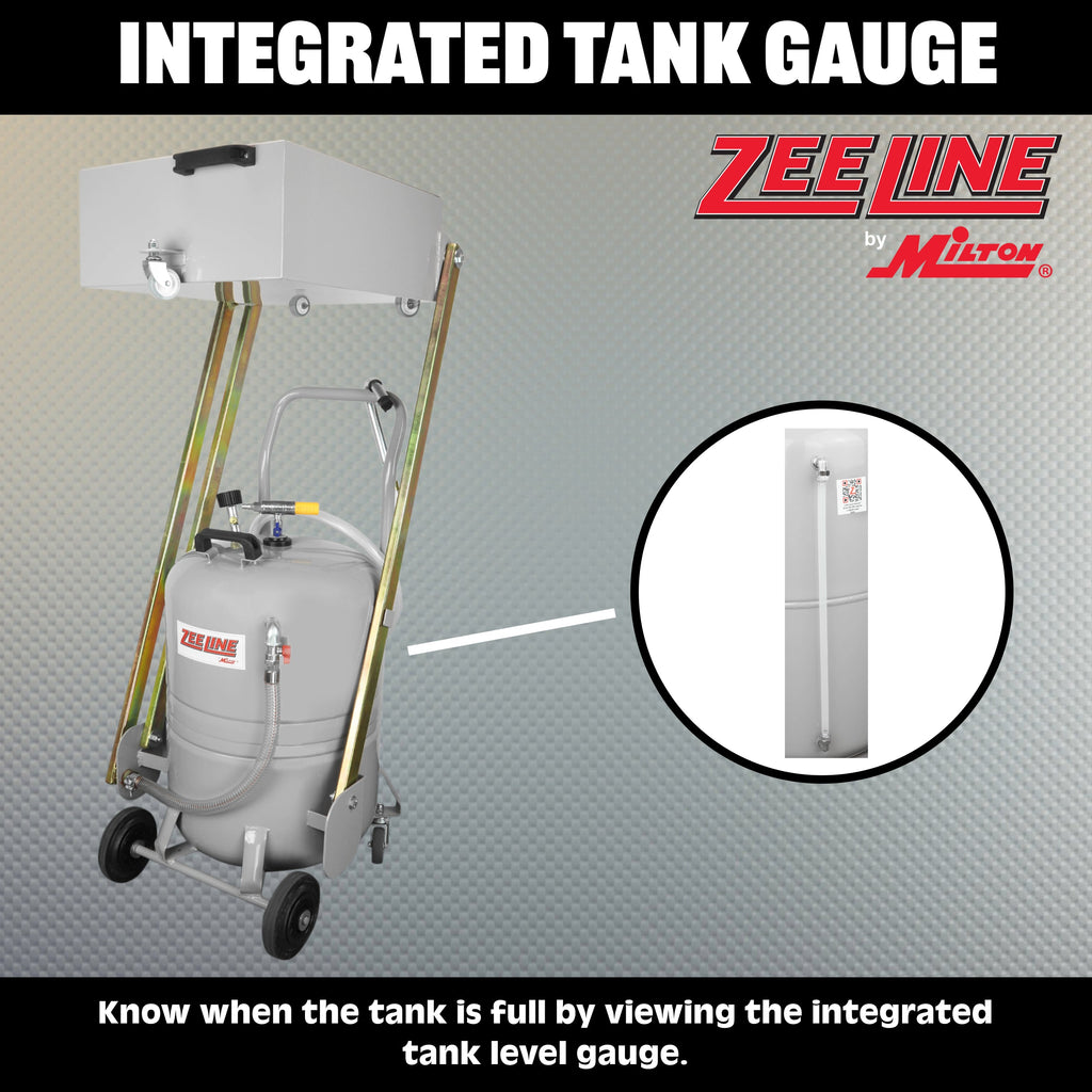 ZE21PD – 21-Gallon Professional Pantograph Oil Drain w/10-Gallon Basin
