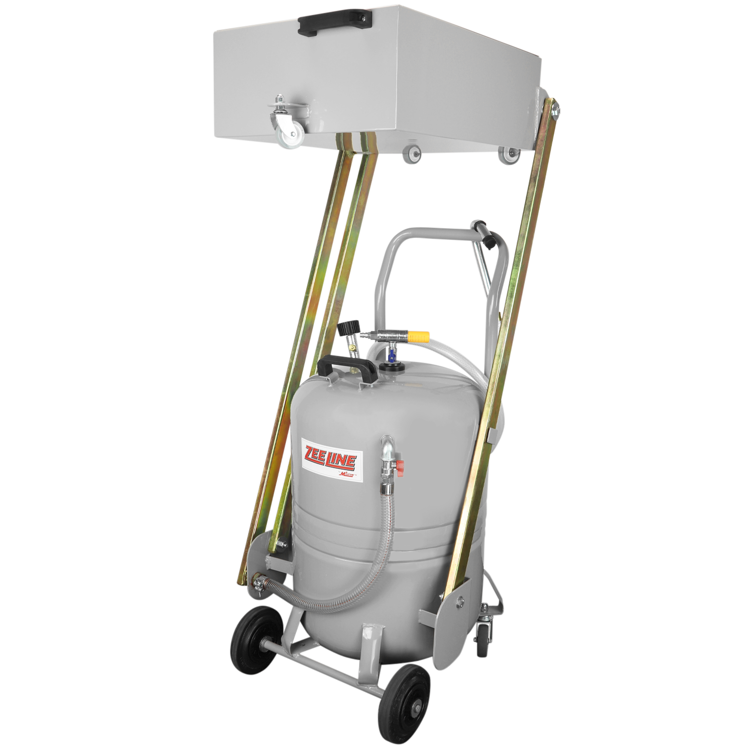 ZE21PD – 21-Gallon Professional Pantograph Oil Drain w/10-Gallon Basin