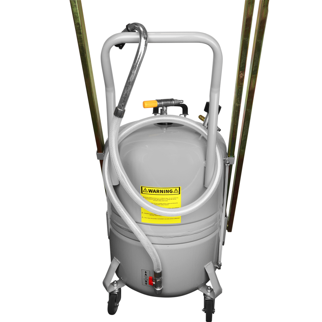 ZE21PD – 21-Gallon Professional Pantograph Oil Drain w/10-Gallon Basin