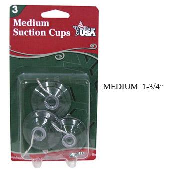 Adams Super Strong Suction Cups with Hook